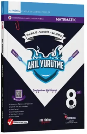 Akıl Yürütme Yayınları 8. Sınıf Matematik 4. Fasikül Olasılık ve Cebirsel İfadeler (2025-2026)