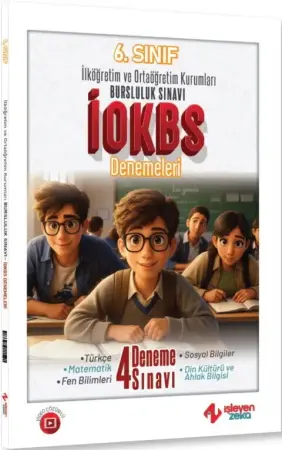 İşleyen Zeka Yayınları 6. Sınıf İOKBS Bursluluk Sınavı 4'lü Deneme (2026)