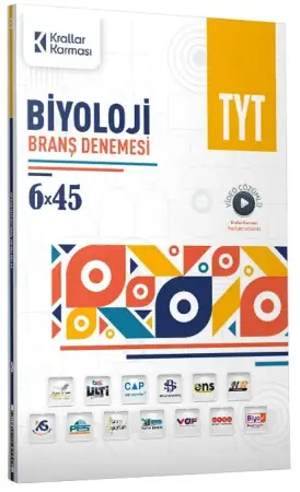 Krallar Karması TYT Biyoloji 6 x 45 Branş Denemesi (2025-2026)