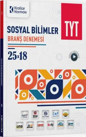 Krallar Karması TYT Sosyal Bilimler 25 x 18 Branş Denemesi (2025-2026)