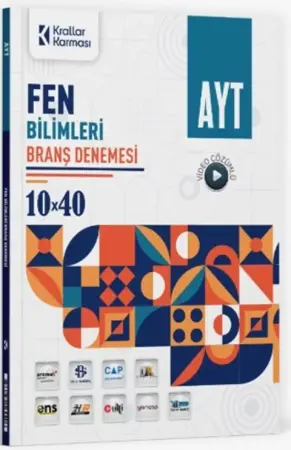 Krallar Karması Yayınları YKS Alan Yeterlilik Testi (AYT) Fen Bilimleri Denemesi (2025-2026)