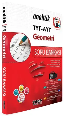 Merkez Yayınları TYT AYT Analitik Geometri Soru Bankası (2023-2024)