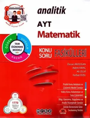 Merkez Yayınları AYT Matematik Analitik Konu Anlatımlı Soru Bankası Fasikülleri (2024-2025)