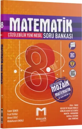 Mozaik Yayınları 8. Sınıf LGS Matematik Soru Bankası (2026-2027)