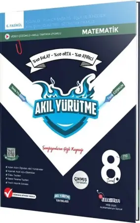 Akıl Yürütme Yayınları LGS 8. Sınıf Matematik 6. Fasikül: Üçgenler ve Pisagor (2025-2026)