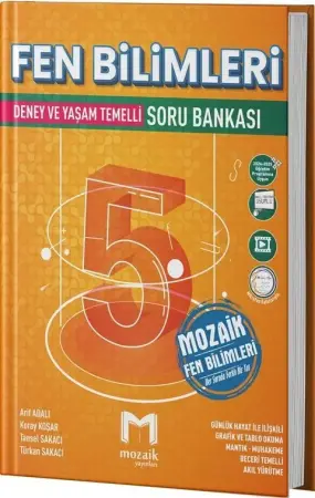 Mozaik Yayınları 5. Sınıf Fen Bilimleri Soru Bankası (2025-2026)