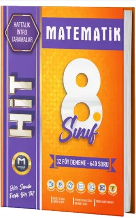 Mozaik Yayınları 8. Sınıf LGS Matematik Hit 32'li Deneme (2026-2027)