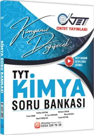 Oktet Yayınları TYT Kimya Soru Bankası (2025-2026)