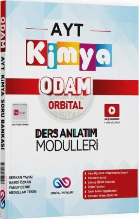 Orbital Yayınları AYT ODAM Kimya Ders Anlatım Modülleri (2026-2027)