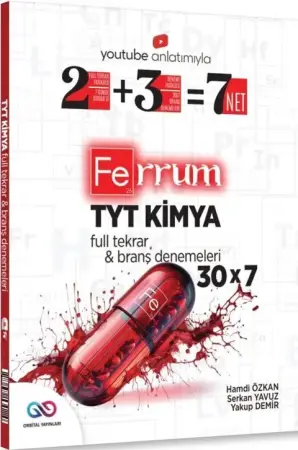 Orbital Yayınları TYT Kimya Ferrum Branş Denemeleri (2026-2027)