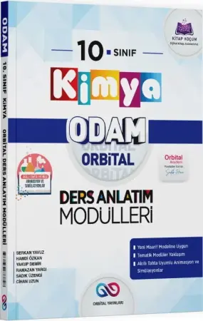 Orbital Yayınları 10. Sınıf ODAM Kimya Ders Anlatım Modülleri (2026-2027)