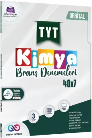 Orbital Yayınları TYT Kimya 40 x 7 Branş Denemeleri (2026-2027)