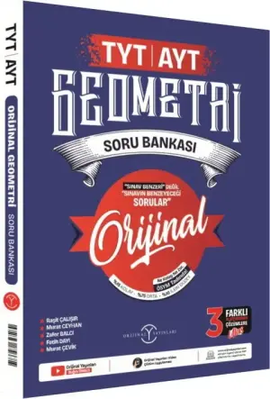 Orijinal Matematik Yayınları YKS TYT AYT Geometri Soru Bankası (2026-2027)