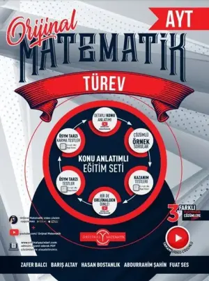 Orijinal Matematik Yayınları AYT Matematik Türev Konu Anlatımlı Soru Bankası (2025-2026)