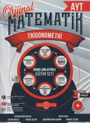 Orijinal Matematik Yayınları AYT Matematik Trigonometri Konu Anlatımlı Soru Bankası (2025-2026)