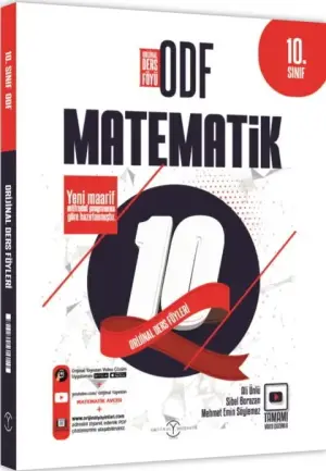 Orijinal Yayınları 10. Sınıf Matematik ODF Orijinal Ders Föyleri Seti (2025-2026)