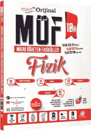 Orijinal Yayınları 10. Sınıf Fizik MÖF Mikro Öğreten Fasikül Seti (2025-2026)