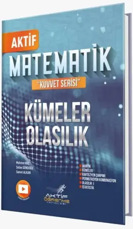 Aktif Öğrenme Yayınları TYT Matematik Kuvvet Serisi Kümeler ve Olasılık (2025-2026)
