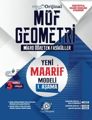 Orijinal Matematik Yayınları Mikro Orijinal Maarif MÖF Set Geometri (2026-2027)