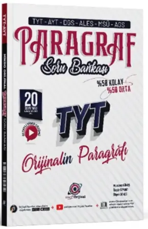 Orijinal Matematik Yayınları TYT Paragraf Mikro Soru Bankası (2026-2027)