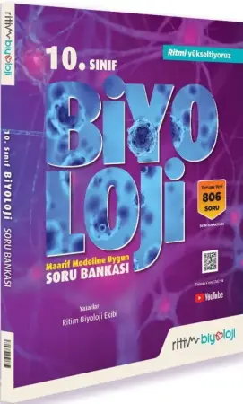 Ritim Biyoloji Yayınları 10. Sınıf Biyoloji Soru Bankası (2025-2026)
