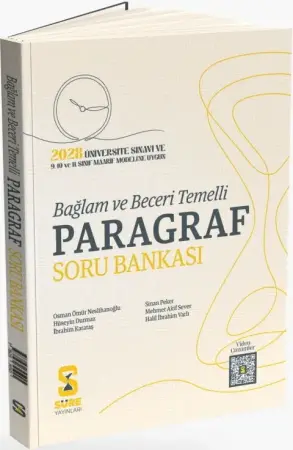 Süre Yayınları TYT AYT Paragraf Bağlam ve Beceri Temelli Soru Bankası (2026-2027)