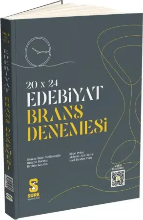 Süre Yayınları YKS AYT Türk Dili ve Edebiyatı 20 x 24 Süreli Branş Denemesi (2025-2026)