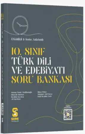 Süre Yayınları 10. Sınıf Türk Dili ve Edebiyatı Soru Bankası (2025-2026)