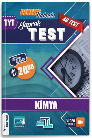 Tümler Yayınları TYT Kimya Yaprak Test (2023-2024)