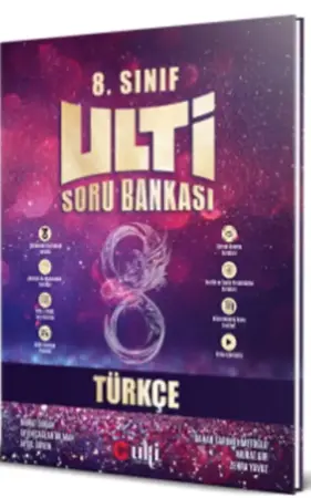 ULTİ Yayınları 8. Sınıf Türkçe Soru Bankası (2026-2027)