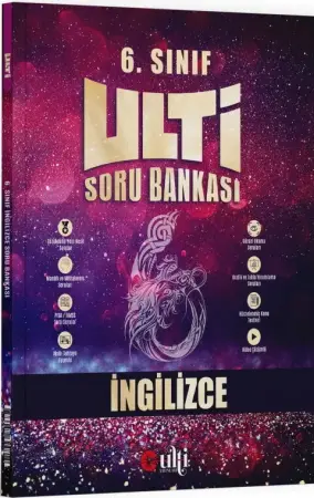 ULTİ Yayınları 6. Sınıf İngilizce Soru Bankası (2025-2026)