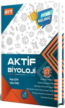 Aktif Öğrenme Yayınları AYT Aktif Biyoloji 0'dan Başlayanlara (2024-2025)