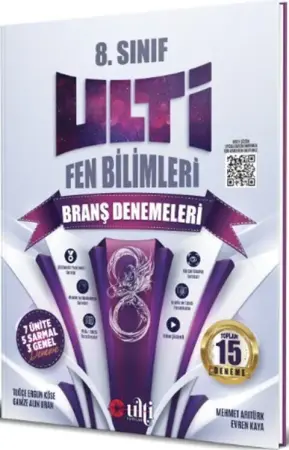 ULTİ Yayınları 8. Sınıf LGS Fen Bilimleri Ulti Serisi Branş Denemeleri (2025-2026)