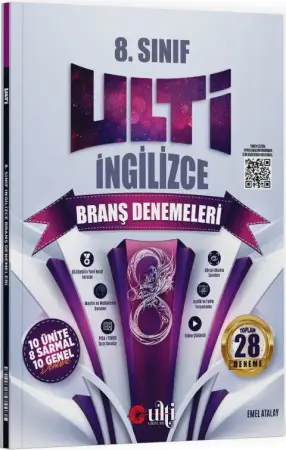 ULTİ Yayınları 8. Sınıf LGS İngilizce Branş Denemeleri (2025-2026)