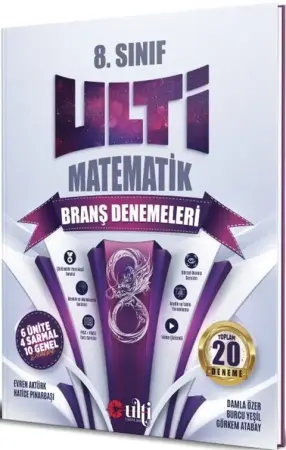 ULTİ Yayınları 8. Sınıf LGS Matematik Branş Denemeleri (2025-2026)