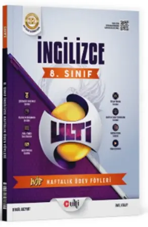 Ulti Yayınları 8. Sınıf LGS İngilizce Haftalık Ödev Föyleri (2026-2027)