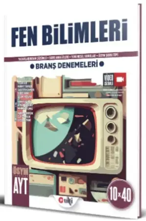 Ulti Yayınları YKS Alan Yeterlilik Testi (AYT) Fen Bilimleri Denemesi (2024-2025)