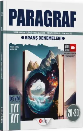 ULTİ Yayınları TYT AYT Paragraf Branş Denemeleri (2025-2026)