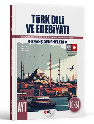 Ulti Yayınları YKS Alan Yeterlilik Testi AYT Edebiyat Deneme (2024-2025)