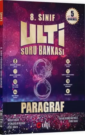 ULTİ Yayınları 8. Sınıf Paragraf Soru Bankası (2026-2027)