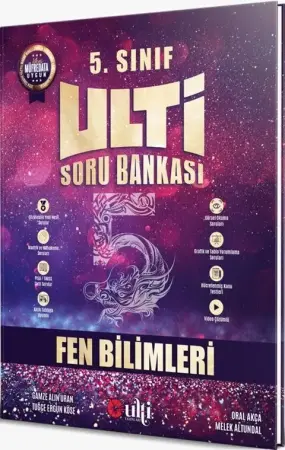 ULTİ Yayınları 5. Sınıf Fen Bilimleri Soru Bankası (2025-2026)