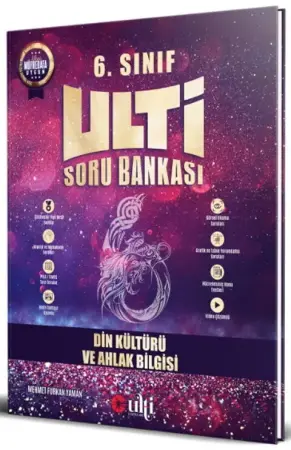 ULTİ Yayınları 6. Sınıf Din Kültürü ve Ahlak Bilgisi Soru Bankası (2025-2026)