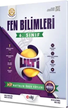 Ulti Yayınları 6. Sınıf Fen Bilimleri Haftalık Ödev Föyleri (2025-2026)