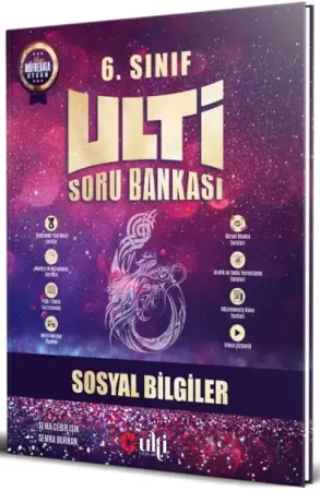 ULTİ Yayınları 6. Sınıf Sosyal Bilgiler Soru Bankası (2025-2026)