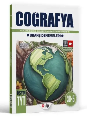 Ulti Yayınları TYT Coğrafya Branş Denemeleri (2025-2026)