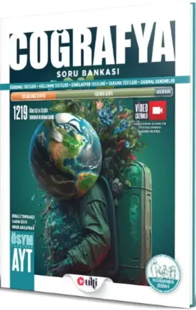 ULTİ Yayınları YKS Alan Yeterlilik Testi (AYT) Coğrafya Soru Bankası (2025-2026)
