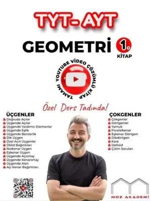 Alan Yayınları Moz Akademi TYT AYT Geometri 1. Kitap Soru Bankası (2024-2025)