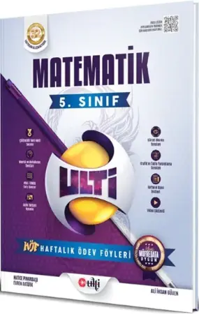 ULTİ Yayınları 5. Sınıf Matematik Haftalık Ödev Föyleri (2025-2026)