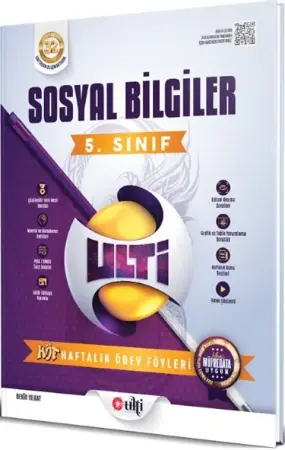 Ulti Yayınları 5. Sınıf Sosyal Bilgiler Haftalık Ödev Föyleri (2025-2026)