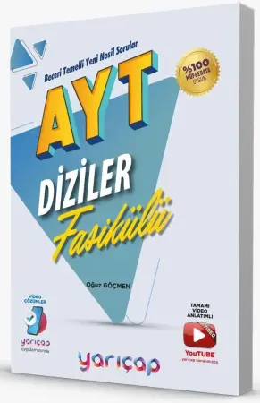 Yarıçap Yayınları AYT Diziler Fasikülü (2024-2025)